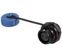 PRO ELEC SP13 Presa a Montaggio a Pannello 2 Poli, IP68, 250V AC
