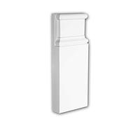 PRO[f]home® - Elemento decorativo 154010 contorno porte design classico senza tempo bianco Profhome