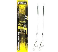PRO FILSTAR Standart Combi Rig - Ami da Pesca N6, Filo da Pesca Fluorocarbon & Intrecciata 11,3kg - Anti Tangle - Accessori Pesca Carpa - Attrezzatura Carpfishing - Pop Up Fishing Hook - Ganci Boiles