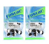PRO FILSTAR ZIG RIG Pop Up EVA Schiuma 12 x 14mm B/N - Esche Pop Up per Ami da Pesca - Pesca alla Carpa - Set di Esche da Pesca - Pop Up Foam - Accessori per Pesca - Ganci per Carpa - Fishing Hooks