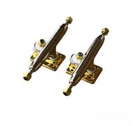 Pro Fingerboard Trucks Leefai 4.0, piastra di base aggiornata con piastra di base hardware colore e dimensioni (34 mm, oro)