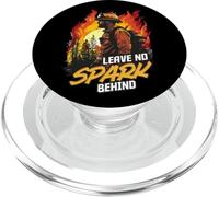 Pro Firefighter non lascia scintille dietro la lotta antincendio Wildland PopSockets PopGrip per MagSafe