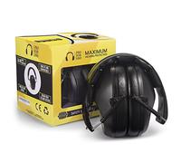 Pro For Sho Protezione dell'udito da 34 dB per tiro - protezione dell'udito appositamente progettati che sono più leggeri e offrono la massima protezione dell'udito, Nero, S