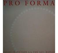 PRO FORMA - LAPSES IN DICTION 7 INCH (7" VINYL 45) EUROPEAN NEW 2005