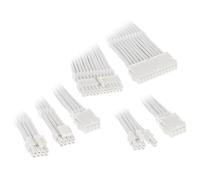 Kolink COREADEPT-EK-WHT cavo di alimentazione interno 0,35 m (Kolink Core Adept Braided Cable Extension Kit - Brilliant White)