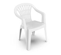 Progarden Sedia Da Giardino Progarden Lyra Bianco Resina 56 X 54 X 80 cm S_0301_