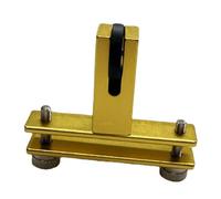 Pro-Grade - Ponte per violino con struttura in metallo, impugnatura per miglioramento del suono acustico e cura ergonomica, levigatrice a ponte per violino