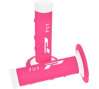 PRO GRIP PA079100BIFX GRIPS791 WHITE/FLUO PINK MANOPOLE A TRIPLA DENSITà 791