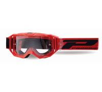 PRO GRIP PZ3300TR-411 GOGGLE VISION GO RED MATT/CLEAR MASCHERA 3300