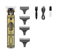 Pro Hair Clipper, Elettrico Capelli Clipper Prodotto Elettrico Clipper USB Ricaricabile Tagliacapelli T9 Testa Olio Clipper Carving