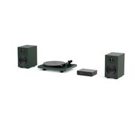 Pro-Ject Colourful Audio System 2, set con giradischi, verde abete opaco | Giradischi, amplificatore e diffusori in un unico set, in otto finiture, con cavo per diffusori e piedini smorzanti