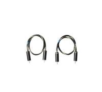 Pro-Ject Connect it Line DS RCA, cavo audio RCA di alta qualità con conduttore in rame OFC e connettori placcati in argento (0,41 m)