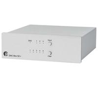 Pro-ject DAC BOX S2+ SILVER Convertitore D/A audiophile Sabre ESS9038 32BIT/768K