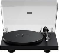 Pro-Ject Debut EVO 2, giradischi audiofili di nuova generazione con braccio in fibra di carbonio, selezione elettronica della velocità e cartuccia Pick it MM EVO premontata, prodotto in Europa (nero