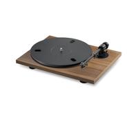 Pro-Ject E1.2, giradischi Plug & Play, Pick it MM E, noce | Plug & Play, preimpostato dai nostri tecnici, piatto in alluminio da 730 g, braccio in alluminio cardanico, Pick it MM E