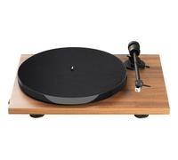 Pro-Ject E1 BT AT3600L- Giradischi - Design Plug & Play, fatto a mano in Europa, offre un suono eccellente - Noce