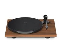 Pro-Ject E1 Phono - Giradischi Plug & Play con Puntina OM5e, Bianco | Preamplificatore phono integrato, cambio velocità elettronico 33/45 e braccio in alluminio da 8,6 pollici