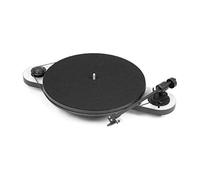 Pro-Ject Elemental USB OM5e Lettore di dischi - Preamplificatore, USB, Plug & Play, Art Stone Central Gravity - Bianco/Nero