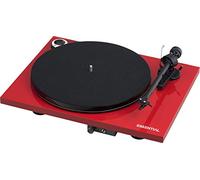 Pro-Ject Essential III HP, Giradischi audiofilo con uscita cuffie (rosso)