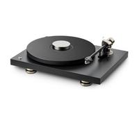 Pro-Ject Debut PRO B, giradischi Hi-Fi True Balanced con braccio monoblocco in carbonio-alluminio da 8,6" e cartuccia Pick it PRO B pre-regolata, nero satinato
