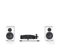 Pro-Ject Juke Box E HiFi Set Giradischi con trasmissione a cinghia Bianco