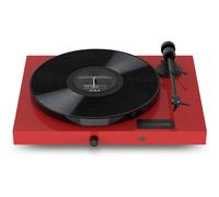 Pro-Ject Juke Box E1 rosso laccato - Giradischi vinile, Bluetooth, Manuale, Preamplificatore integrato, MM, Trasmissione a cinghia, 33 giri, 45 giri