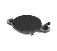 Pro-Ject Lettore di dischi Elemental OM5e - Plug & Play, design innovativo, qualità del suono superiore - Argento/Nero