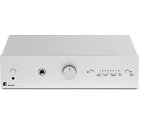 Pro-Ject MaiA S3, amplificatore audiofilo compatto e versatile, aptX™ HD Bluetooth 5.0, Phono, Line, digitale, uscita cuffie, argento