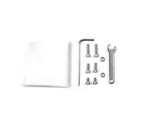 Pro-Ject Mount it, set di viti antimagnetiche per testine | Viti antimagnetiche in acciaio inox da 5, 8 e 12 mm con chiave a brugola, chiave e panno in microfibra