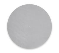 Pro-Ject Phono Box Pad in pelle per grammofono, Argento | Sostituisce il feltro, smorza le risonanze dei piatti in metallo, evita le cariche statiche, per tutti i giradischi