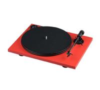 Pro-Ject Primary E Phono - Giradischi - Suono di alta qualità, preamplificatore fono incorporato, facile installazione, include cartuccia Ortofon - Rosso