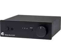 Pro-Ject Stereo Box S3 BT - Amplificatore stereo ad alte prestazioni - Maggiore potenza e controllo, Bluetooth, 21W, RCA, AptX HD - Nero