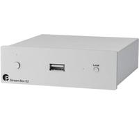 Pro-Ject Stream Box S2 - Streamer Audio Hi-Fi e Lettore di Rete, Argento