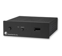 Pro-Ject Stream Box S2 Ultra noir - Lecteur audio réseau, Wi-Fi, Bluetooth, Tidal, Spotify, Qobuz, Ethernet, Ingresso USB