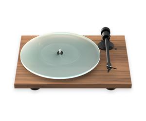 Pro-Ject T1 EVO BT noce - Giradischi vinile, Bluetooth, Manuale, Preamplificatore integrato, MM, Trasmissione a cinghia, 33 giri, 45 giri