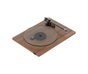 Pro-Ject T2 Super Phono giradischi con stadio phono, noce | Plug-and-play con stadio phono MM a due stadi, piatto in vetro da 1,7 kg, braccio in alluminio da 9 pollici, Sumiko Rainier