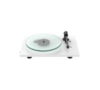 Pro-Ject T2 W Rainier Lettore di dischi in streaming - Rivoluzionaria tecnologia Wi-Fi - Preamplificatore fono MM integrato, piedistallo lavorato a CNC, piastra in vetro - Bianco