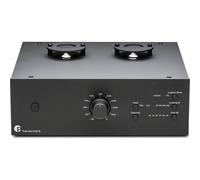Pro-Ject Tube Box DS3 B nero - Preamplificatore phono per giradischi, MM/MC, Impedenza regolabile, Tubi