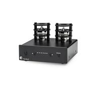 Pro-Ject Tube Box E, tubo completamente discreto, preamplificatore Phono (nero)