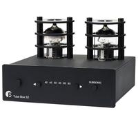 PRO-JECT TUBE BOX S2 STADIO FONO MM/MC A VALVOLE BLACK NUOVO