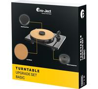 Pro-Ject Upgrade Set Basic - Migliora la qualità del suono, RECORD PUCK E, CORK IT, DAMP IT - Universalmente compatibile