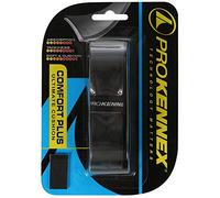 PRO KENNEX GRIP COMFORT PLUS 2mm Nero Black Bianco White Grip Tennis Impugnatura (NERO)
