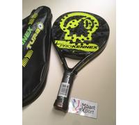 PRO KENNEX TURBO 365 Racchetta Padel Paddle Racket Giallo Yellow Skull e Fodero