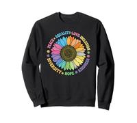 PRO Kindness Peace Equality Love Hope Diversity Human Rights Felpa