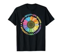 PRO Kindness Peace Equality Love Hope Diversity Human Rights Maglietta