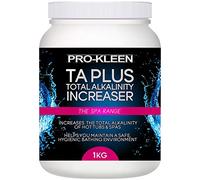 Pro-Kleen TA Plus Total Alkalinity increaser - Aumenta i livelli alcalini in piscine, vasche idromassaggio e spa - Bilancia i livelli di pH - Formula facile da usare (1 kg)