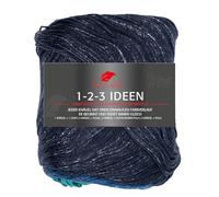 PRO LANA 1-2-3 Idee 30 - turchese/blu scuro