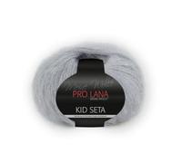 PRO LANA Kid Seta - Colore: grigio medio (95) - 25 g/ca. 210 m lana