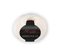 PRO LANA Merino Pur 125 - Colore: 01 - 50 g/ca. 125 m lana