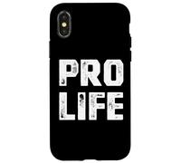 Pro-Life Conservatore Pro Life Activist Unborn Baby Rights Custodia per iPhone X/XS